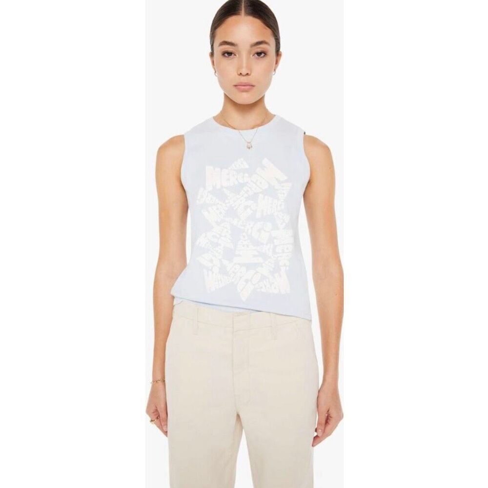 MOTHER‎ The Strong and Silent Type Tank Cotton Merci Size XS